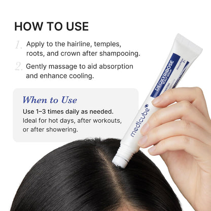 MEDICUBE Deoxyribose Scalp Serum | Fuller-Looking Hair Care with Rosemary & Caffeine | 20ml