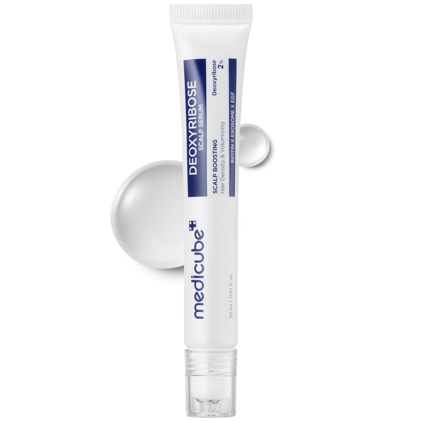 MEDICUBE Deoxyribose Scalp Serum | Fuller-Looking Hair Care with Rosemary & Caffeine | 20ml